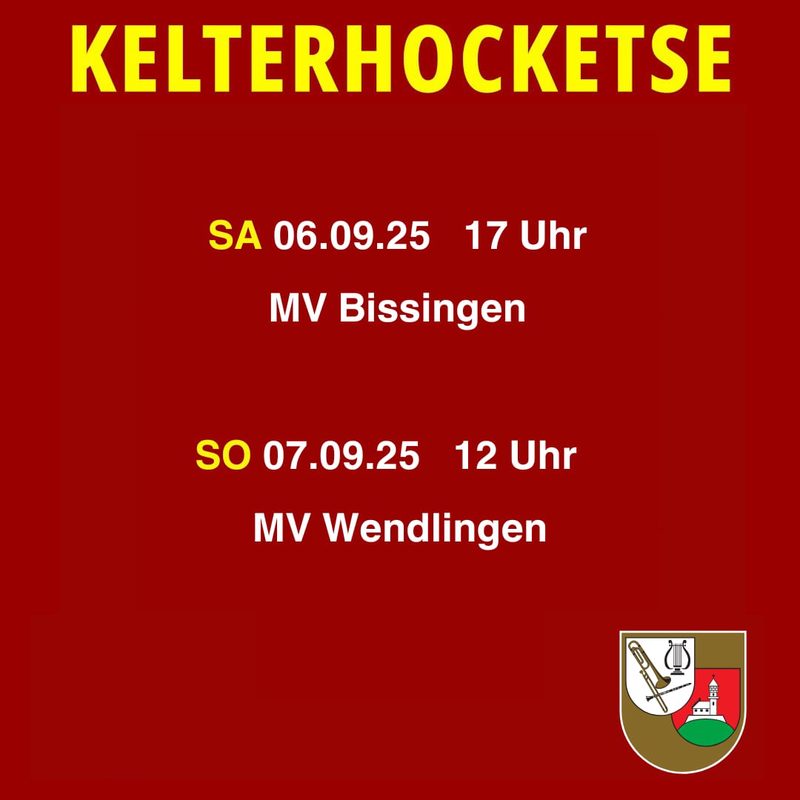 Programm der Kelterhocketse 2025